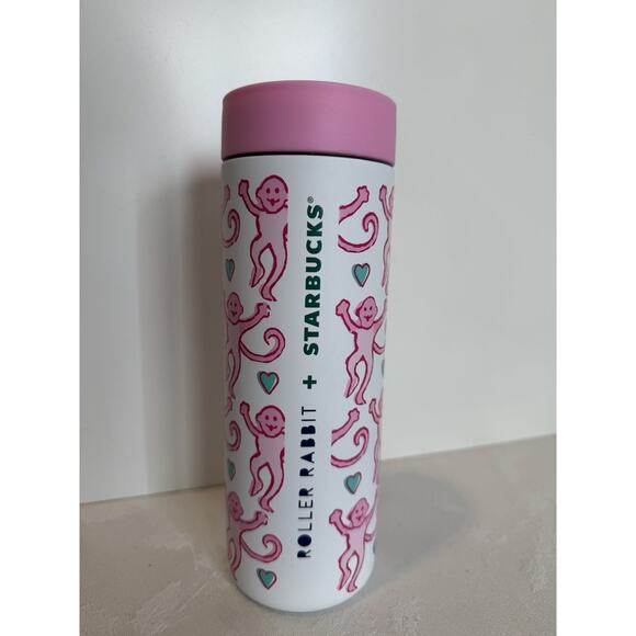 Starbucks x Roller Rabbit Stainless Steel Tumbler 16oz Limited Edition SOLD OUT - Picture 10 of 10